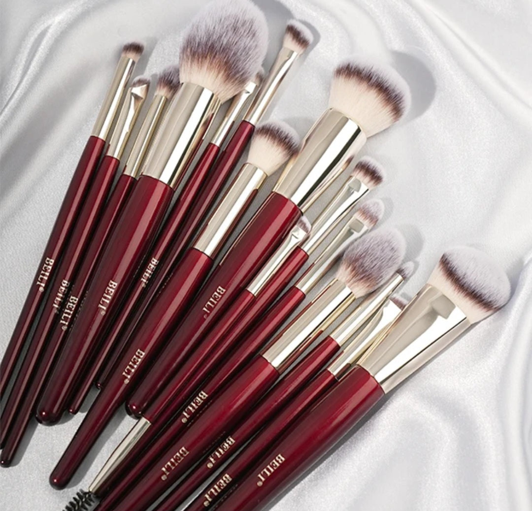 Beili Pro Brush Face and Eye Make Up Set 15pc