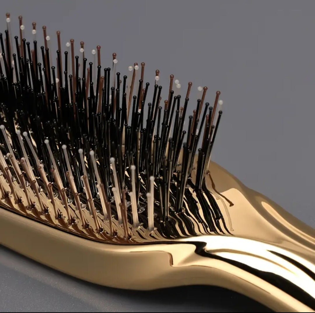 Electroplated Professional Hair Brush