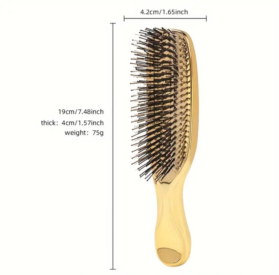 Electroplated Professional Hair Brush