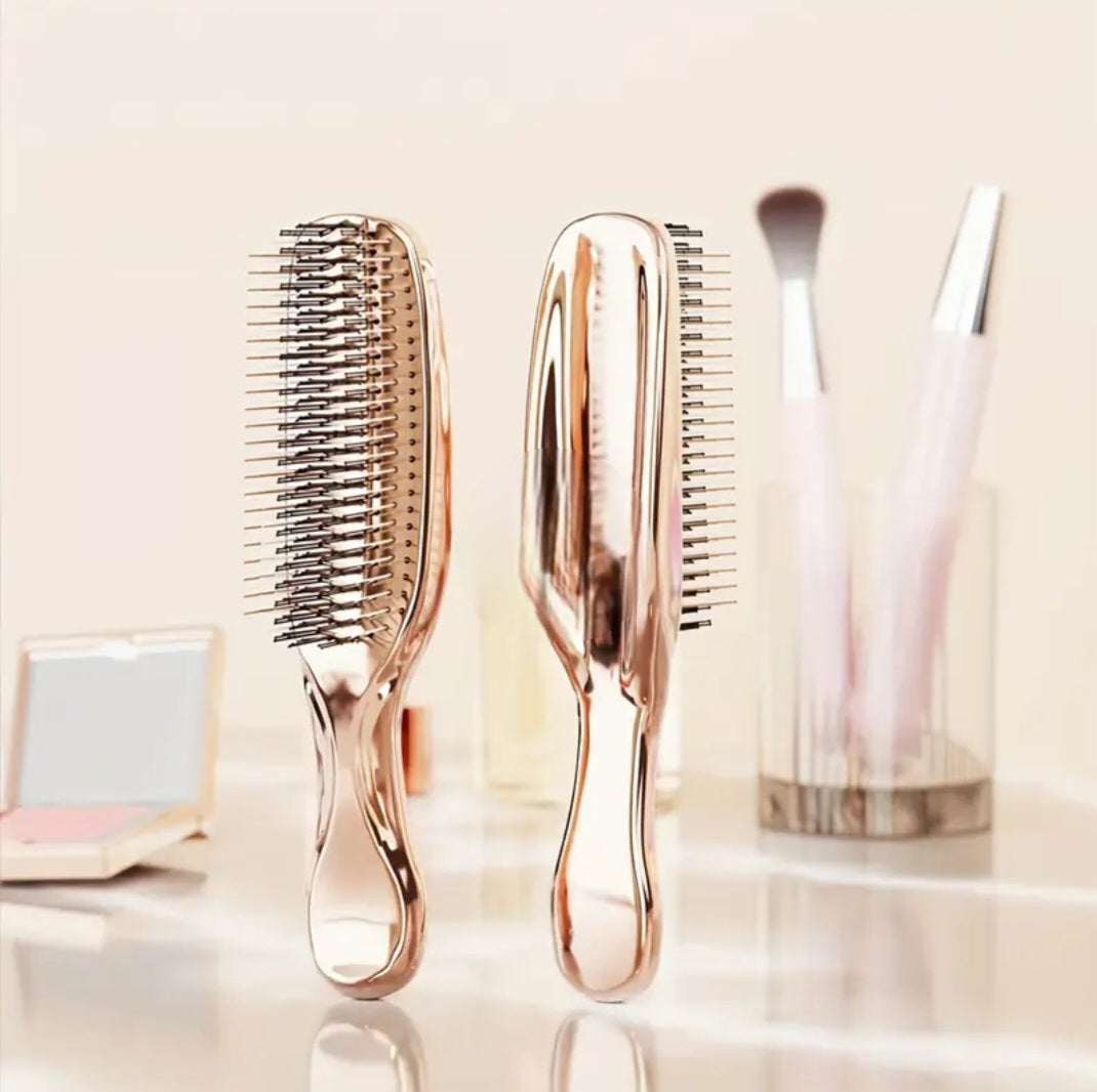 Electroplated Professional Hair Brush