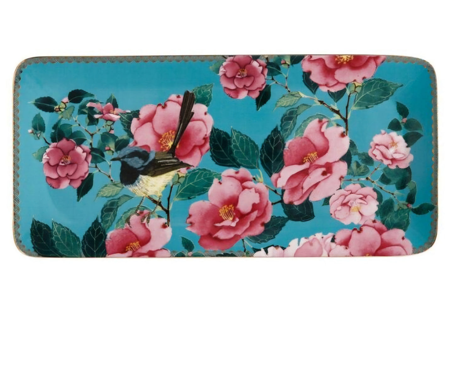 Maxwell & Williams Teas & C`s Silk Road Rectangular Platter 33 x 15.5 cm Aqua