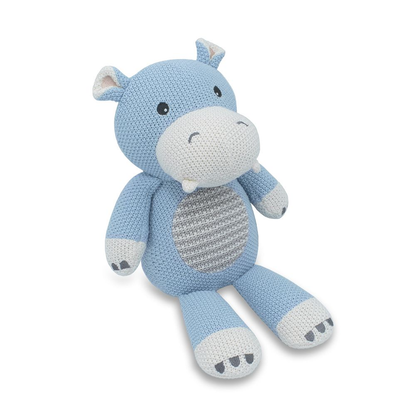 Living Textiles Henry the Hippo Knitted Toy