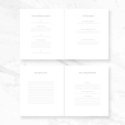 Wedding Planner Hardcover Book