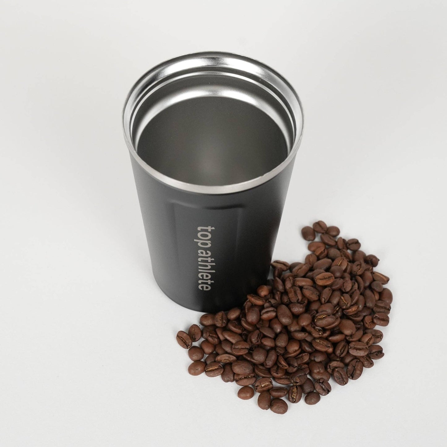 Top Athlete Reusable Coffee Cup Black | 380ml - 13oz