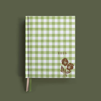 Typoflora 2026 PLANNER ALWAYS FLOWERS  | SAGE