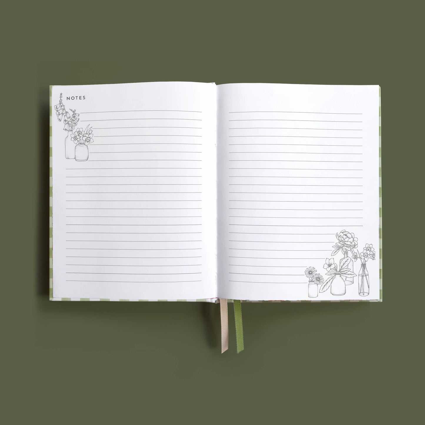 Typoflora 2026 PLANNER ALWAYS FLOWERS  | SAGE