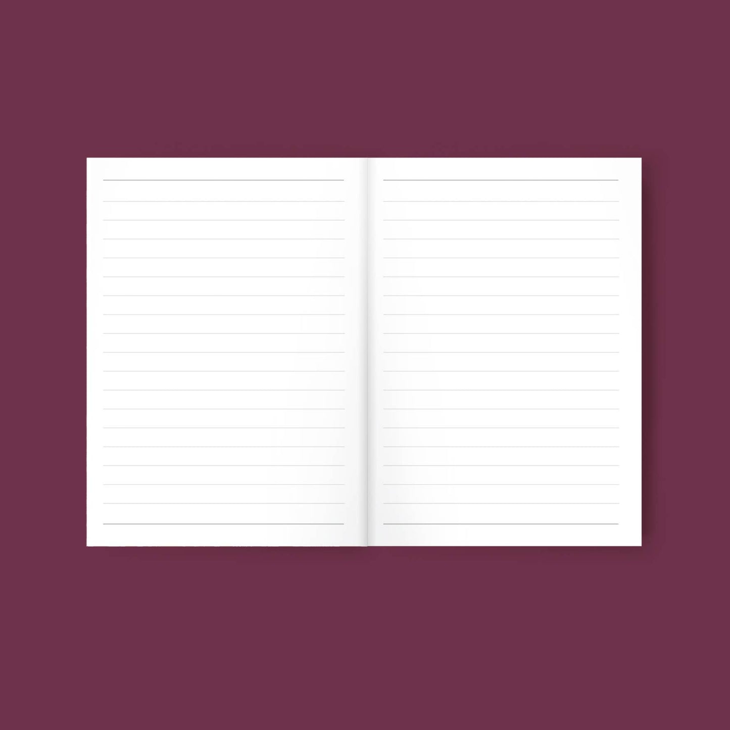 Typoflora Pocket Notebook - Garden Party Pink