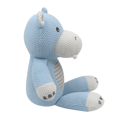 Living Textiles Henry the Hippo Knitted Toy