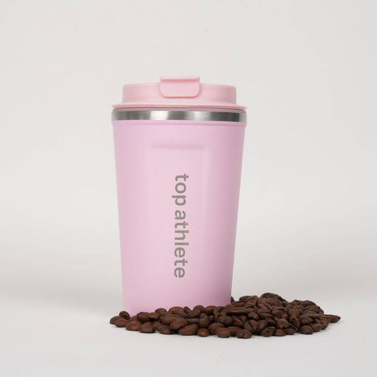 Top Athlete Reusable Coffee Cup Pink | 380ml - 13oz