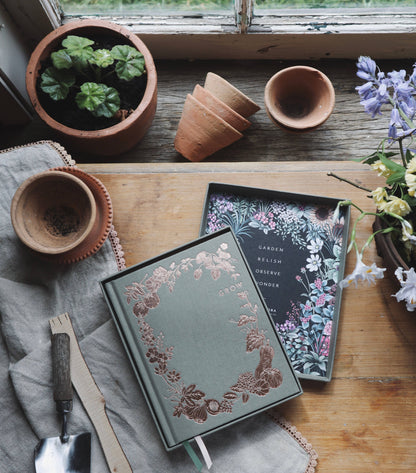 Typoflora Planner Grow - Garden | Olive
