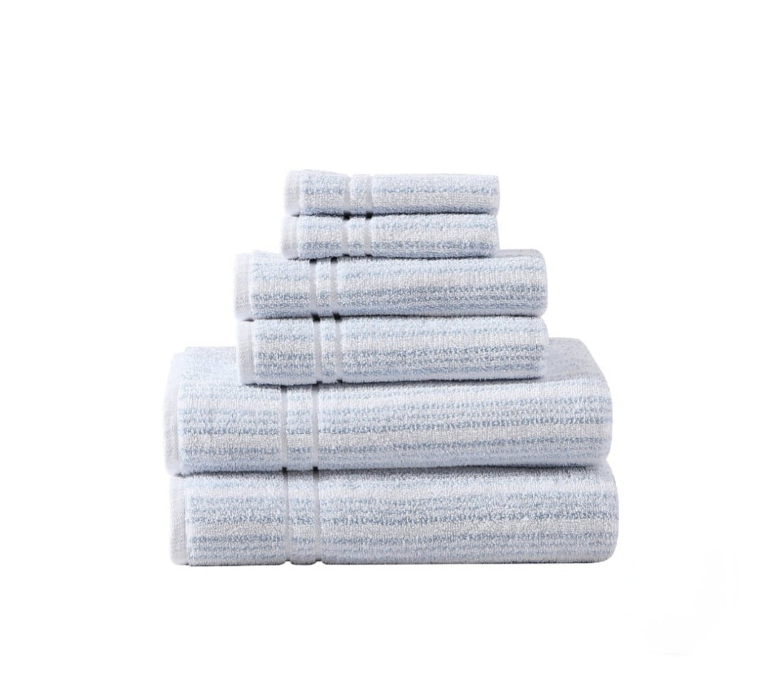 Laura Ashley Sienna 6 Piece Cotton Towel Set