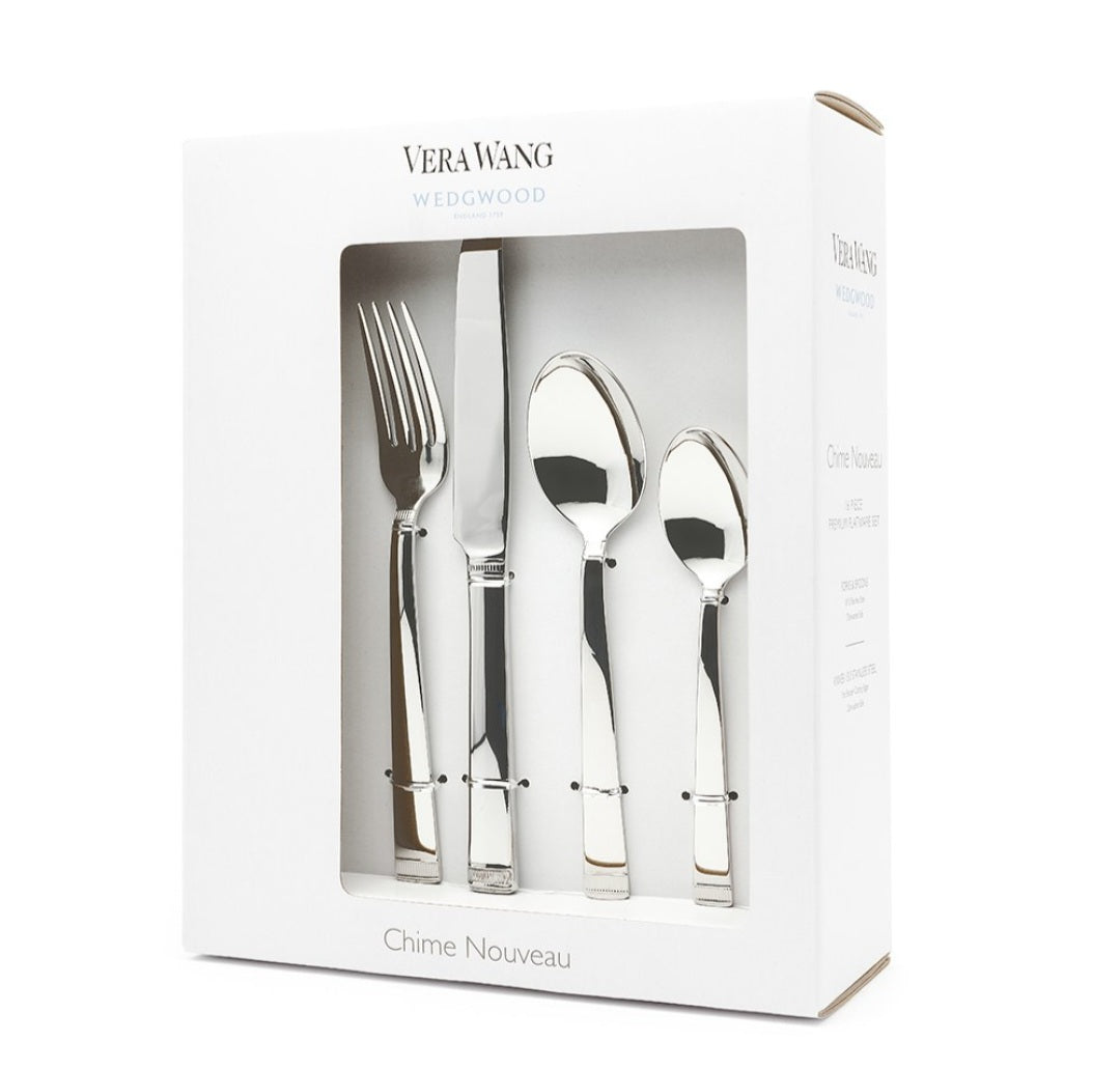 Vera Wang Wedgwood Chime Nouveau 16 Piece Cutlery Set