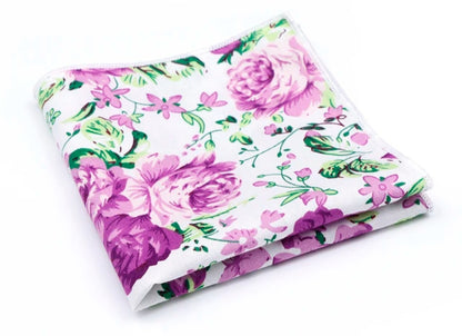 'With Love" Floral Hankerchief 3pc set