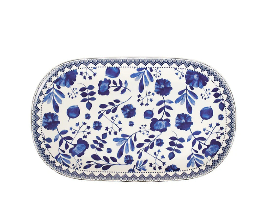 Maxwell & Williams Darcey Oval Platter Floral