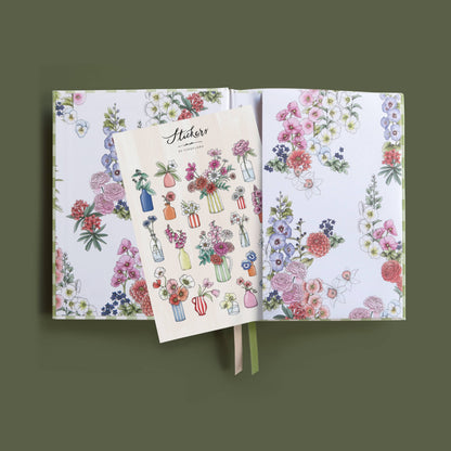 Typoflora 2026 PLANNER ALWAYS FLOWERS  | SAGE