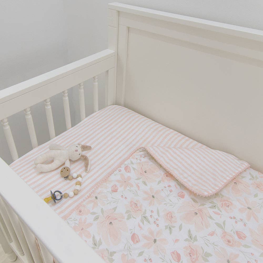 Living loli Quilted Cot Comforter - Meadow