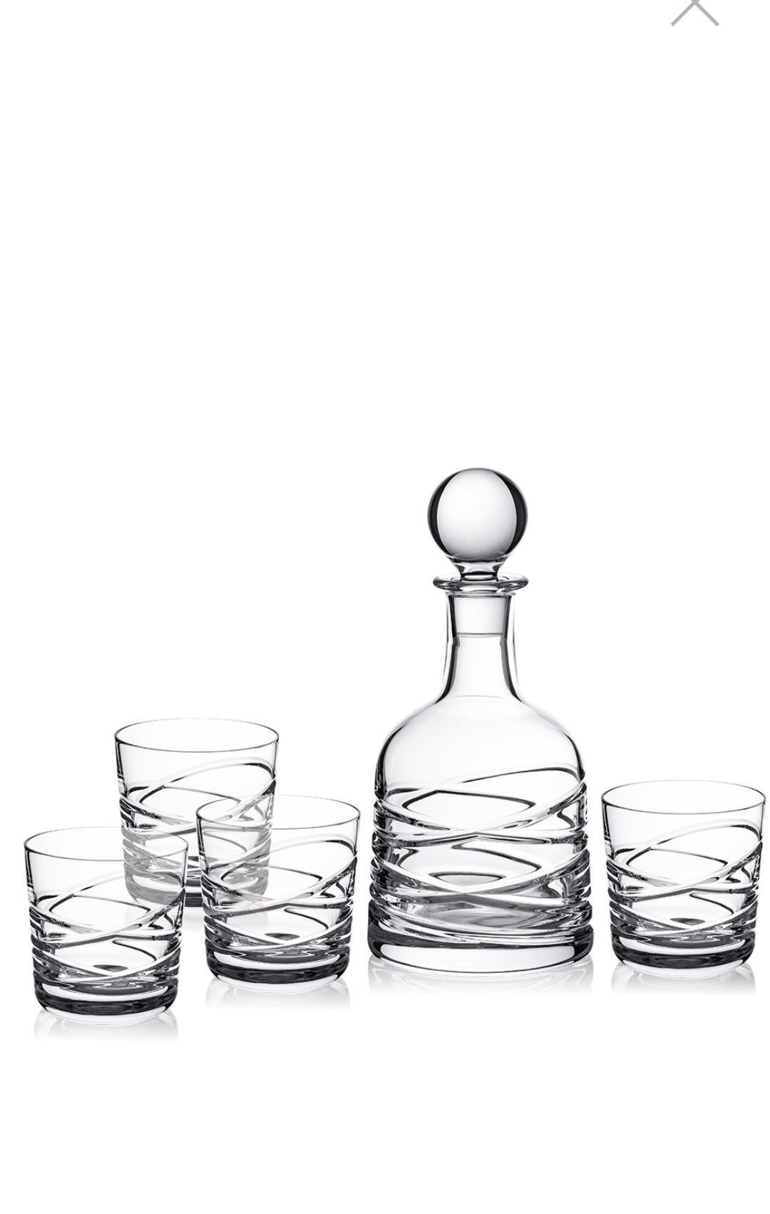 Royal Doulton Saturn Nouveau Decanter Set